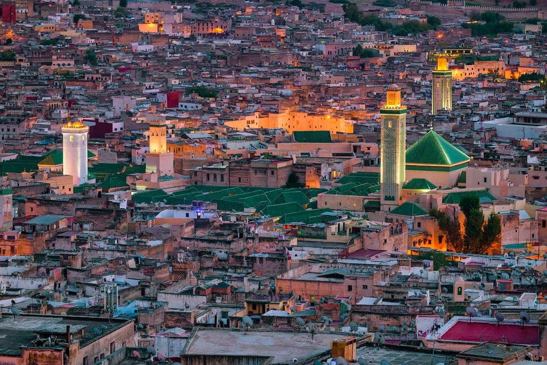 Fes city morocco